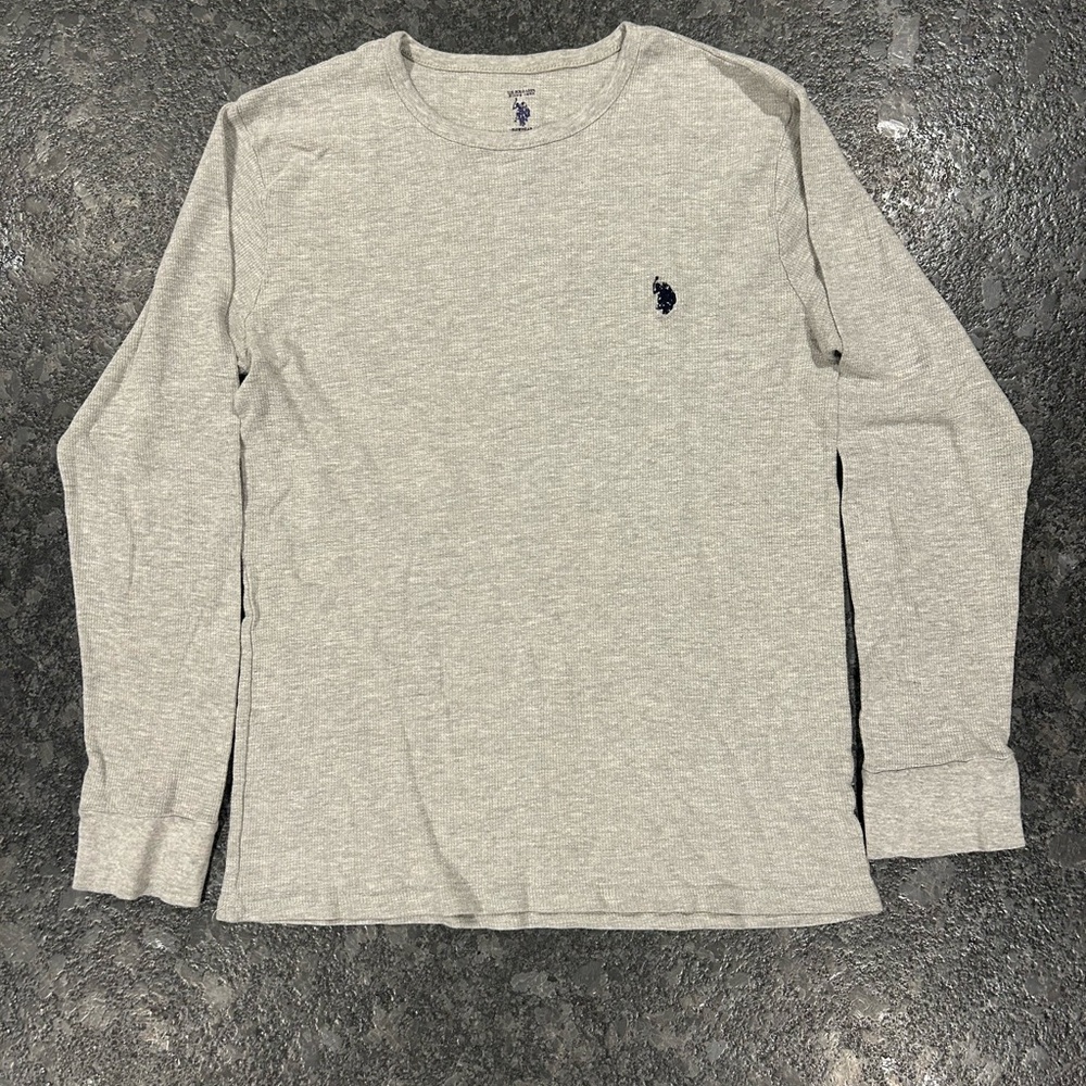 Polo by Ralph Lauren Gray Long Sleeve